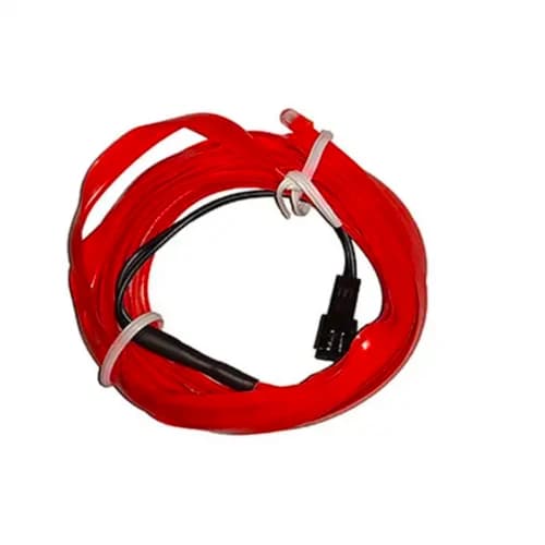 الوایر (EL-Wire) لبه دار 2 متری – رنگ های متنوع – دارای ترانس 12 ولت — تصویر ۳