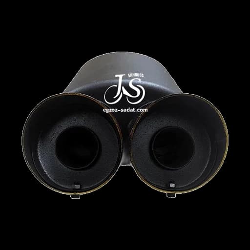 منبع اگزوز 728 سایلنسردار دولول برند JS سر اگزوز هفترنگ با صدای میکس ریس و بم — تصویر ۳