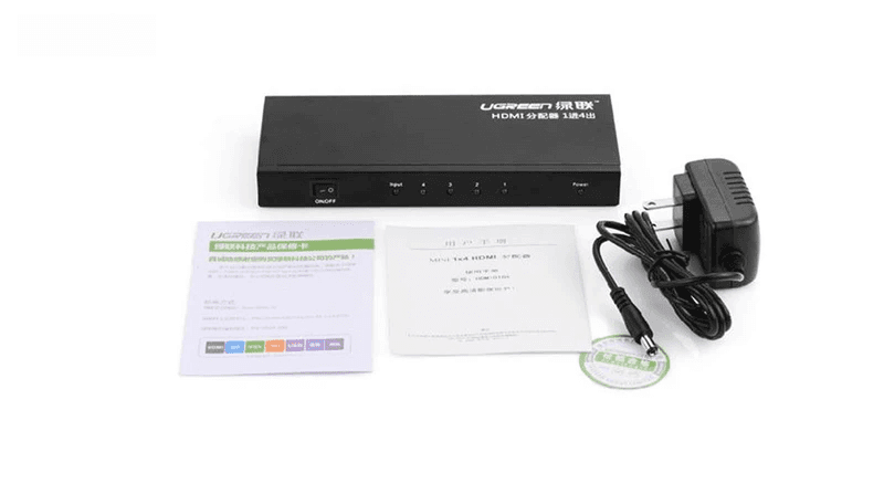 اسپلیتر 1 به 4 HDMI یوگرین مدل 40202 — تصویر ۵