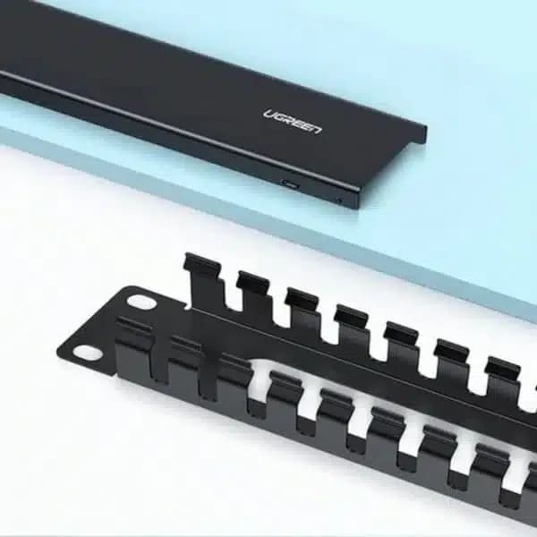 رک مدیریت کابل اترنت 24 پورت یوگرین مدل NW128 — تصویر ۲