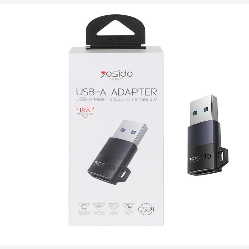 تبدیل OTG تایپ سی به USB یسیدو GS34 — تصویر ۶