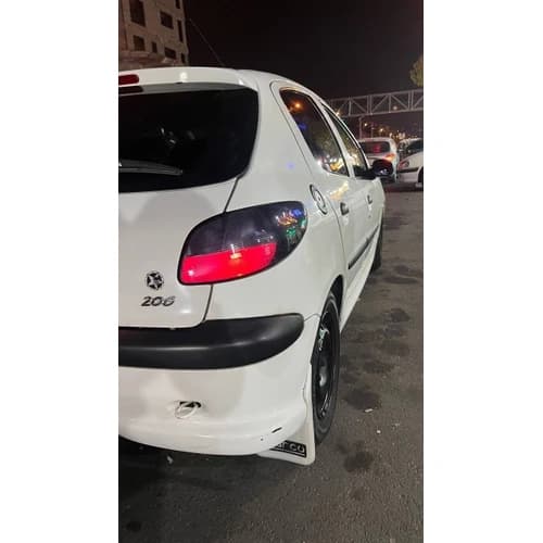 چراغ خطر(عقب) دودی پژو 206 و 207 کیفیت بالا ظاهر اسپرت