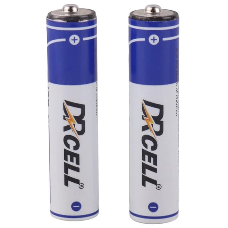 باتری دوتایی نیم قلمی شارژی DRcell 3AC800 AAA 533mAh — تصویر ۲