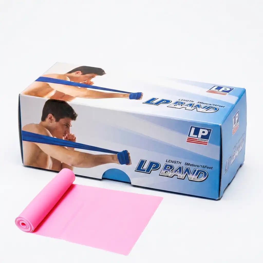 کش پیلاتس ۵ متری ال ساپورت (LP Support) مدل LP Band 848 – رنگ صورتی
