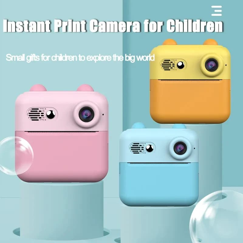 دوربین عکاسی چاپ فوری فانتزی طرح خرگوش — تصویر ۳