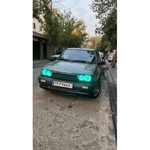 چراغ جلو دبل پراید (نئون سفید، تک رنگ، فلکسی، مولتی کالر) نسوز و گارانتی اصلی — تصویر ۷