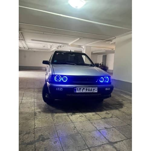 چراغ جلو دبل پراید (نئون سفید، تک رنگ، فلکسی، مولتی کالر) نسوز و گارانتی اصلی — تصویر ۶
