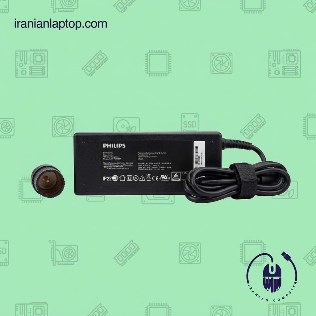 مبدل برق شهری به فندکی خودرو برند PHILIPS