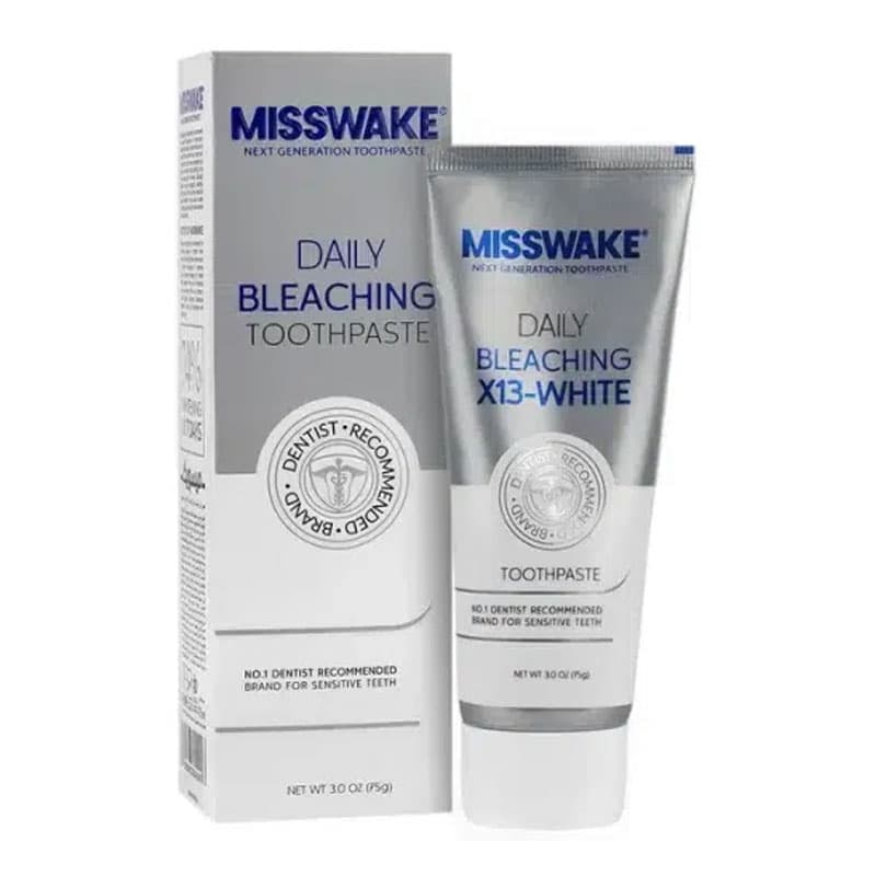 خمیر دندان سفیدکننده روزانه میسویک مدل Bleaching حجم 75 میلی لیتر