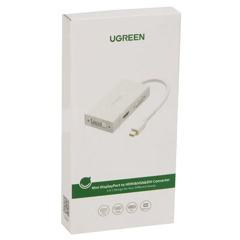 مبدل Mini DisplayPort به HDMI / DVI / VGA یوگرین مدل MD114 — تصویر ۲
