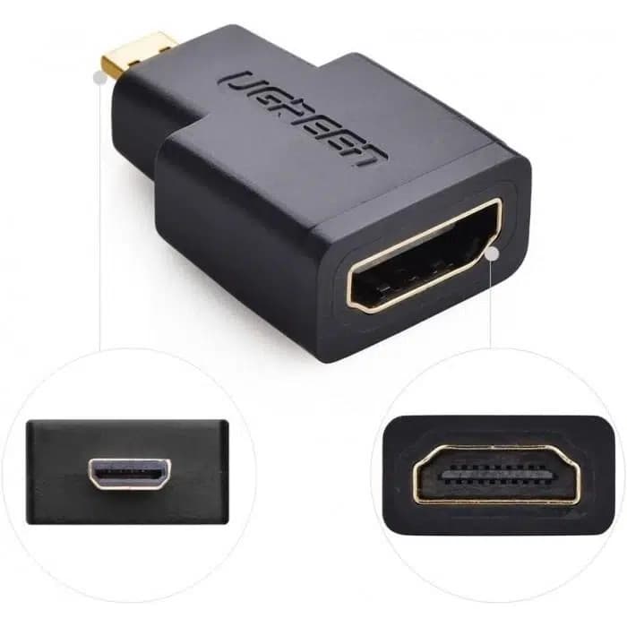مبدل Micro HDMI به HDMI یوگرین مدل 20106 — تصویر ۲