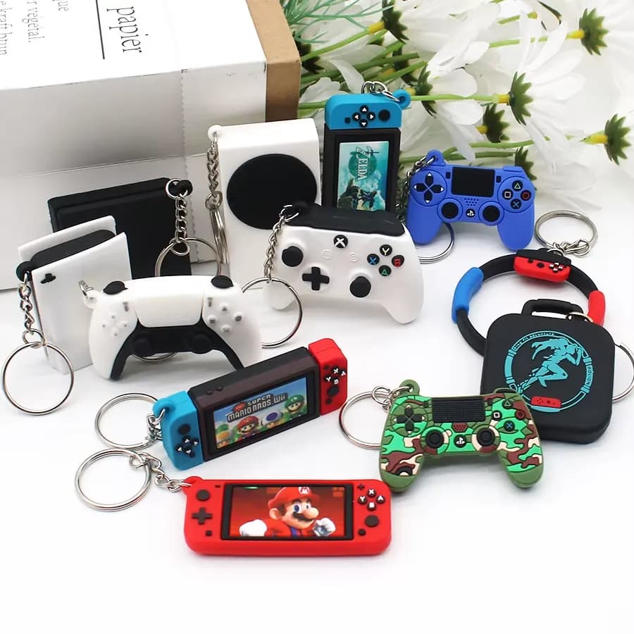 جاکلیدی طرح دسته XBOX سفید — تصویر ۲