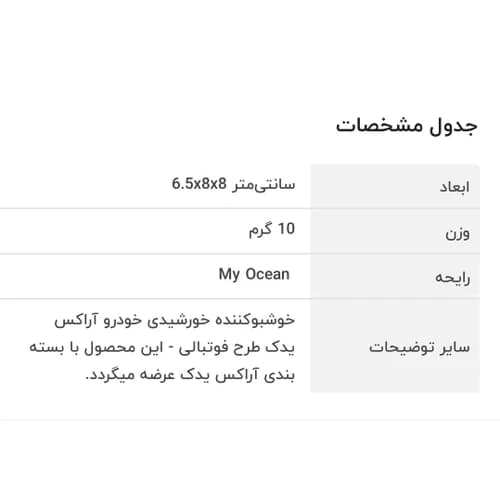 خوشبو کننده ی خورشیدی توپ فوتبال — تصویر ۴