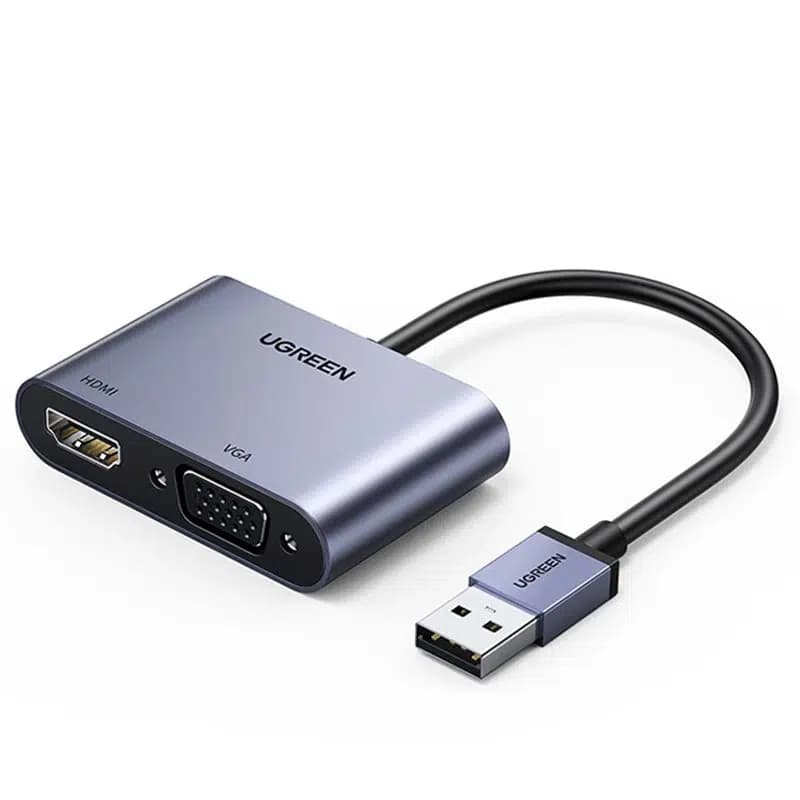 مبدل USB 3.0 به HDMI/VGA یوگرین مدل CM449