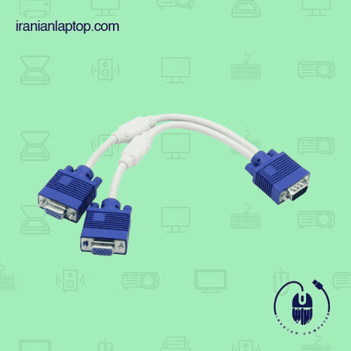مبدل تبدیل 1 به 2 پورت VGA مدل MN-B15TO2