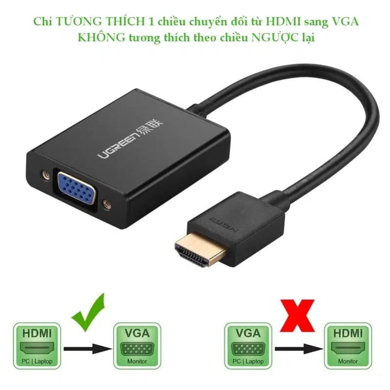 مبدل HDMI به VGA یوگرین مدل MM102 — تصویر ۲