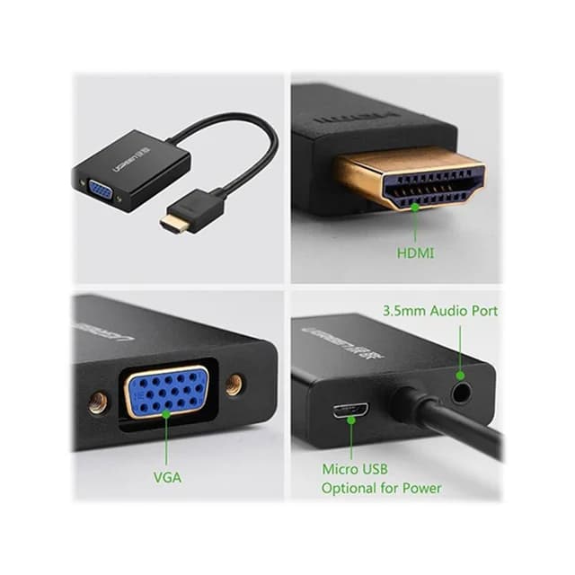 مبدل HDMI به VGA یوگرین مدل MM102 — تصویر ۴