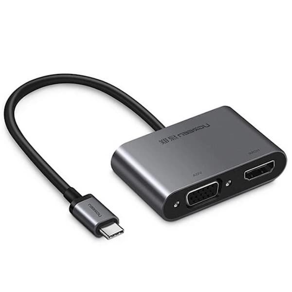 مبدل USB-C به VGA/HDMI یوگرین مدل CM162 — تصویر ۲