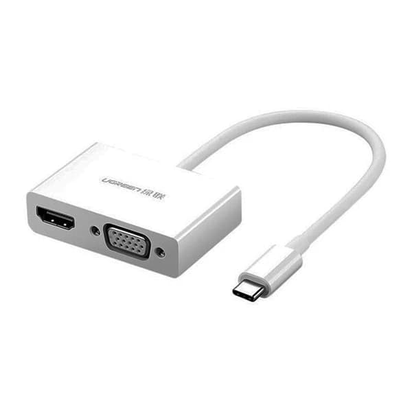 مبدل USB-C به VGA/HDMI یوگرین مدل MM123