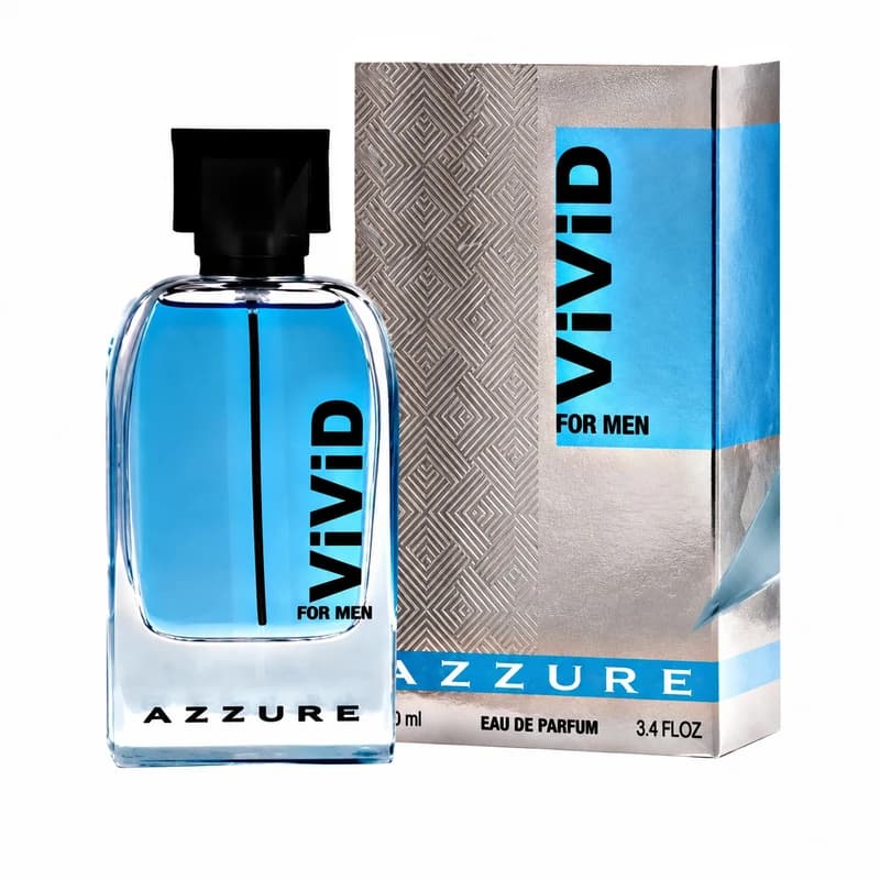 ادو پرفیوم مردانه فراگرنس ورد مدل Vivid Azzure با رایحه گرم حجم 100 میلی لیتر — تصویر ۲