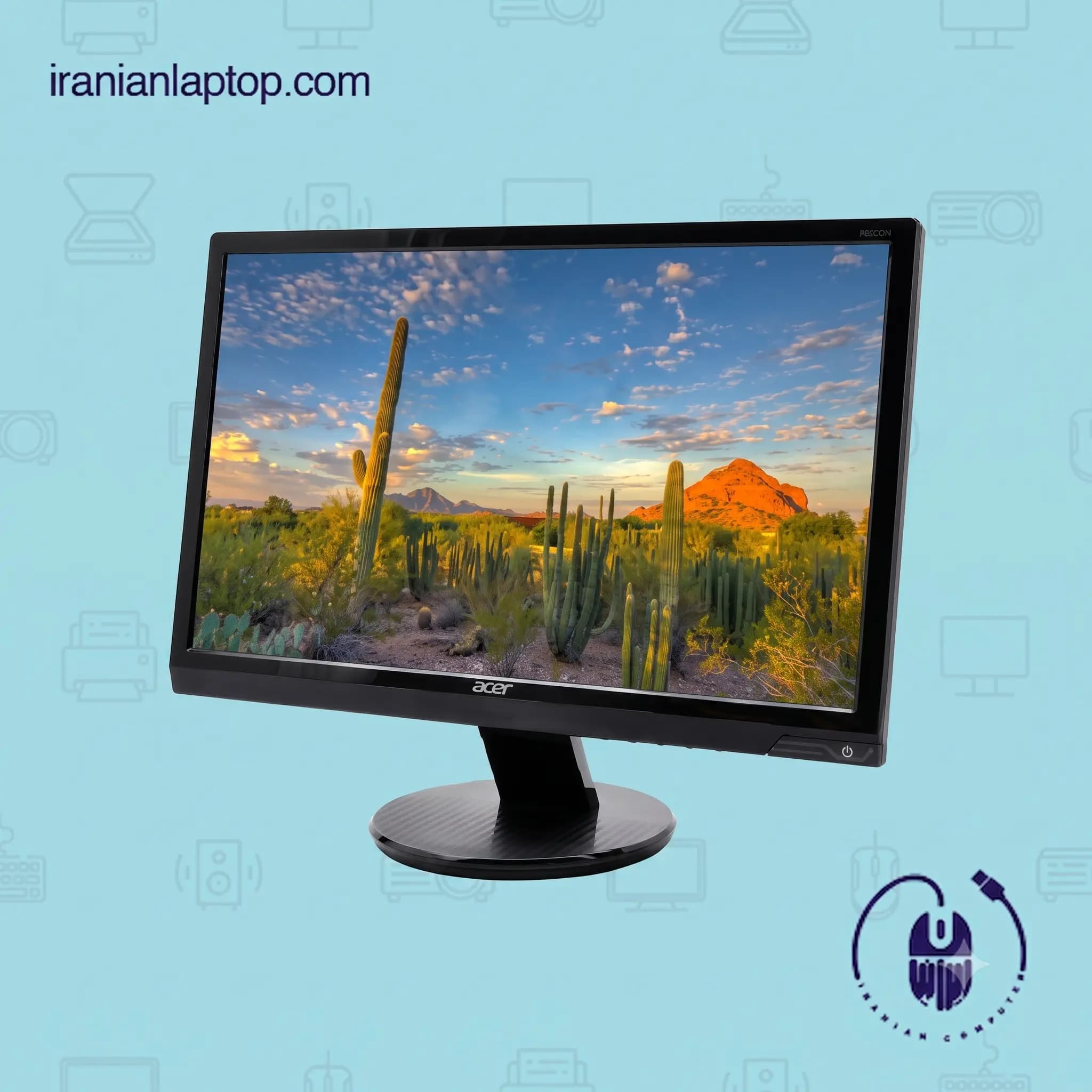 مانیتور 20 اینچ Acer G205hx گریدB کد435 — تصویر ۲