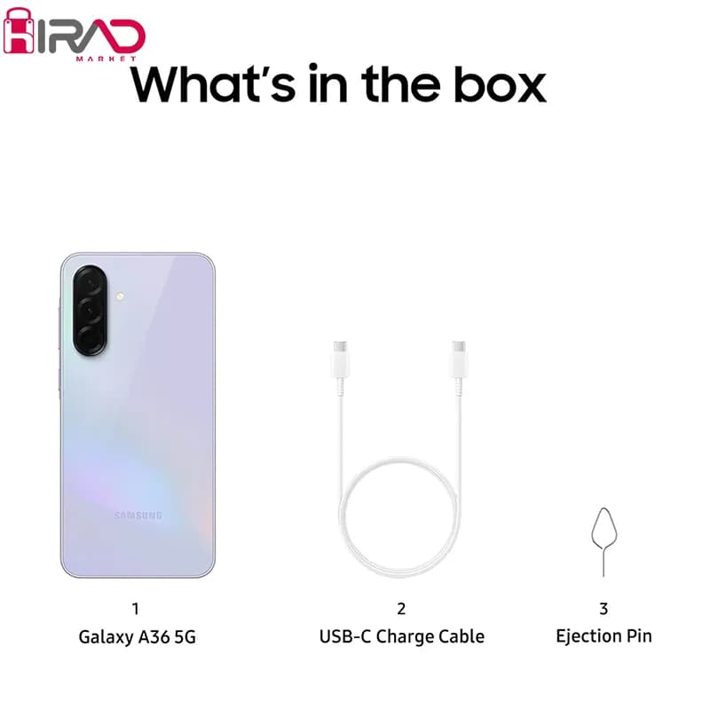 گوشی موبايل استوک سامسونگ Galaxy A36 5G ظرفیت 256 گیگابایت رم 8 گیگابایت – ویتنام — تصویر ۹