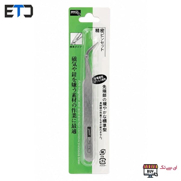 پنس سر کج GOOT گوت TS-15 — تصویر ۲
