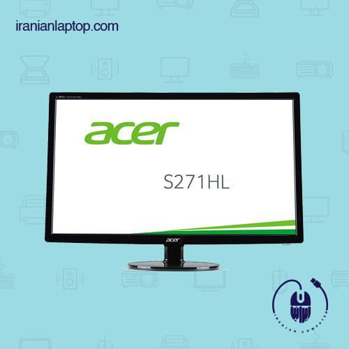 مانیتور 27 اینچ استوک ACER S271hl گریدb کد423 — تصویر ۲