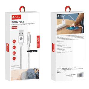 کابل تبدیل USB به لایتنینگ پرووان مدل PCC275L3 طول 3 متر — تصویر ۶