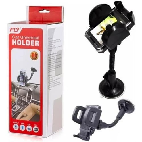 هولدر موبایل Car Universal Fly XP-D 360 | پایه نگهدارنده گوشی شیشه و داشبورد