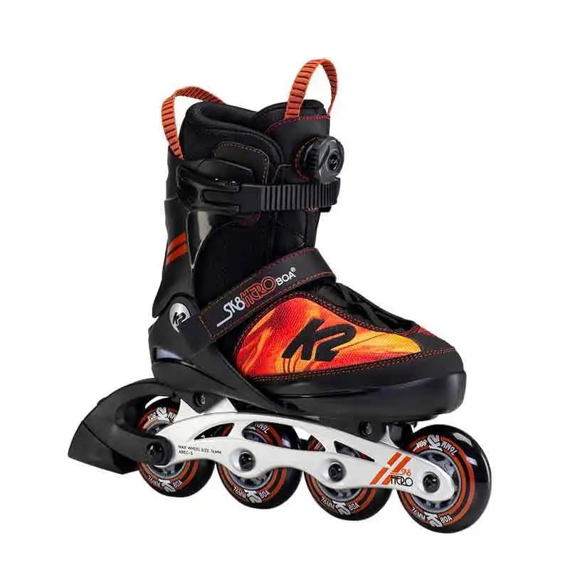 اسکیت بچگانه کی تو (K2) مدل SK8 Hero BOA ALU (با فریم آلومینیومی و تغییر 5 سایز)