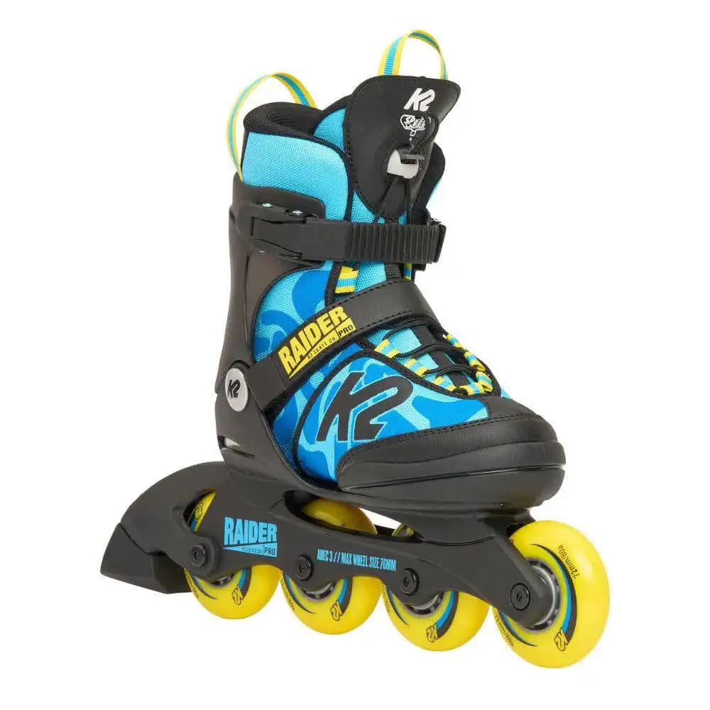 اسکیت بچگانه پسرانه کی تو (K2) مدل Raider Pro (با قابلیت تغییر 5 سایز)
