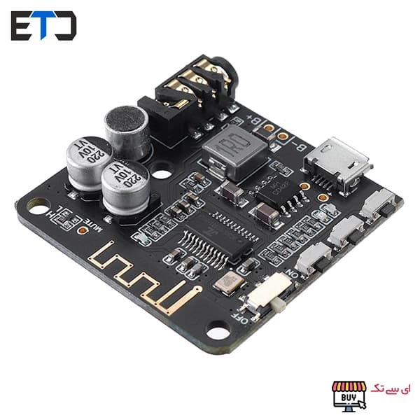 ماژول گیرنده بلوتوث صوتی با قابلیت مکالمه BT5.0-PRO — تصویر ۲