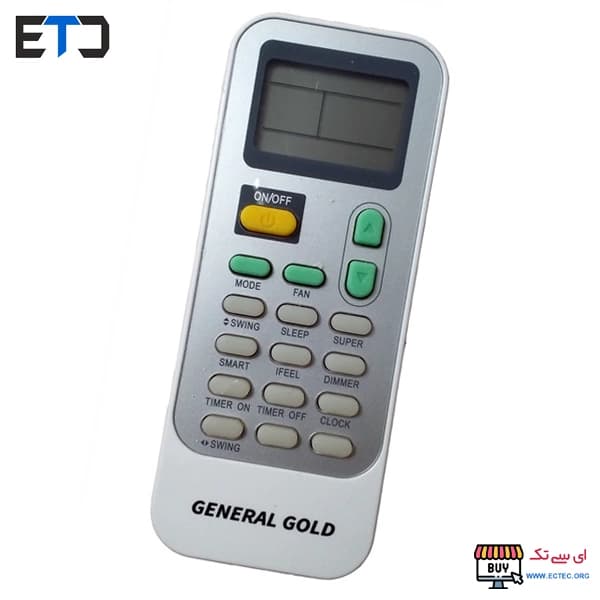 ریموت کنترل مدل GENERAL GOLD 5622 کولر گازی جنرال گلد — تصویر ۲