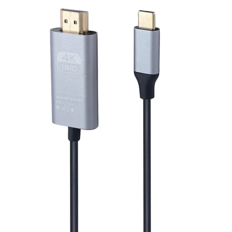 کابل تبدیل Type-C به HDMI ایکس پی پروداکت XP-CHD140U طول 2 متر — تصویر ۵
