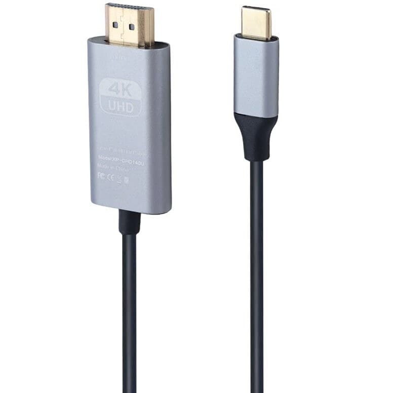 کابل تبدیل Type-C به HDMI ایکس پی پروداکت XP-CHD140U طول 2 متر — تصویر ۱۰