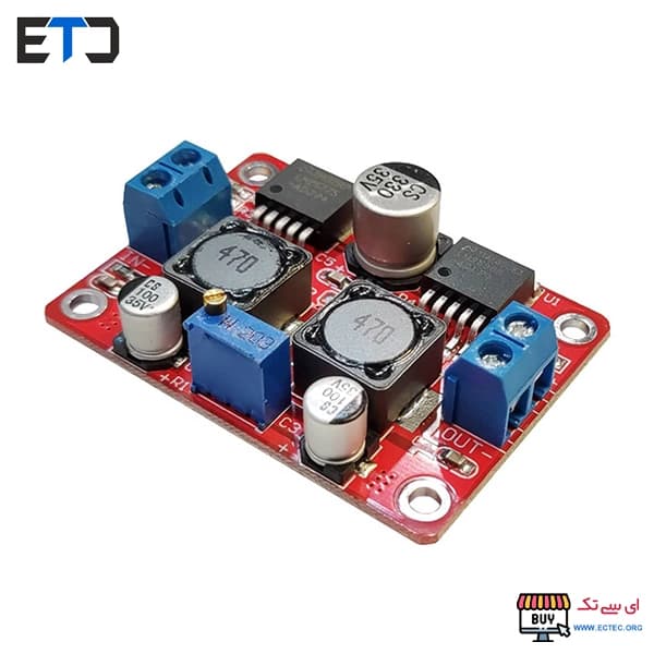 ماژول تغذیه اتوماتیک افزاینده و کاهنده ولتاژ LM2596-LM2577 — تصویر ۲