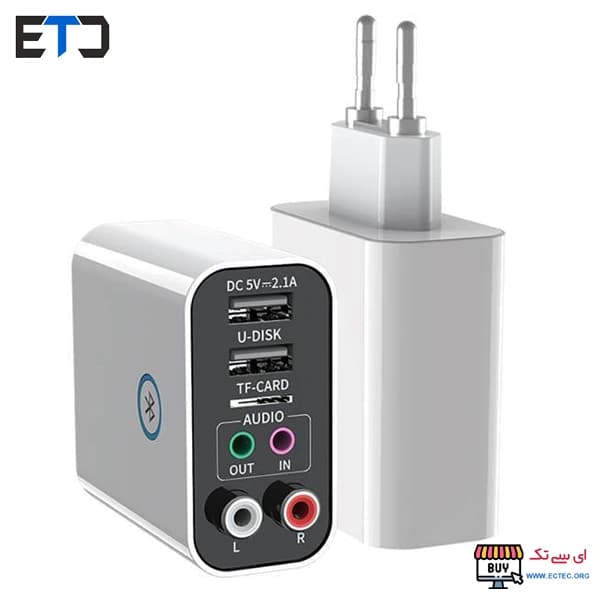 گیرنده فرستنده Bluetooth بلوتوث HI-FI دو شاخه دار K16