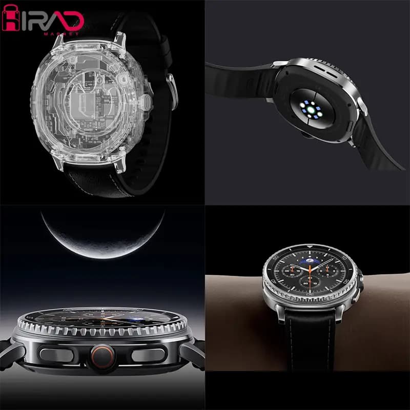 ساعت هوشمند سامسونگ مدل Galaxy Watch 8 Classic 46mm (L500) با بند چرمی — تصویر ۵