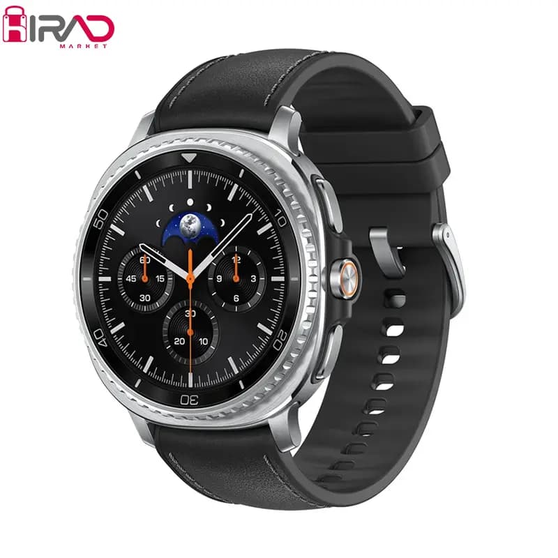 ساعت هوشمند سامسونگ مدل Galaxy Watch 8 Classic 46mm (L500) با بند چرمی — تصویر ۲