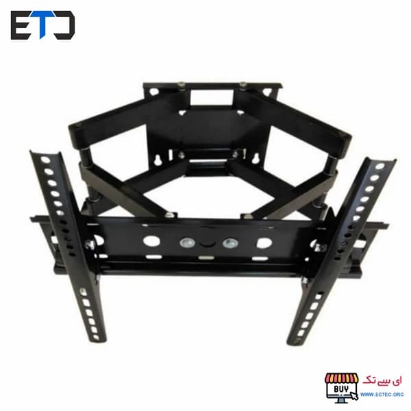 پایه دیواری (براکت) دو بازو تلویزیون سایز 32 تا 60 اینچ — تصویر ۲