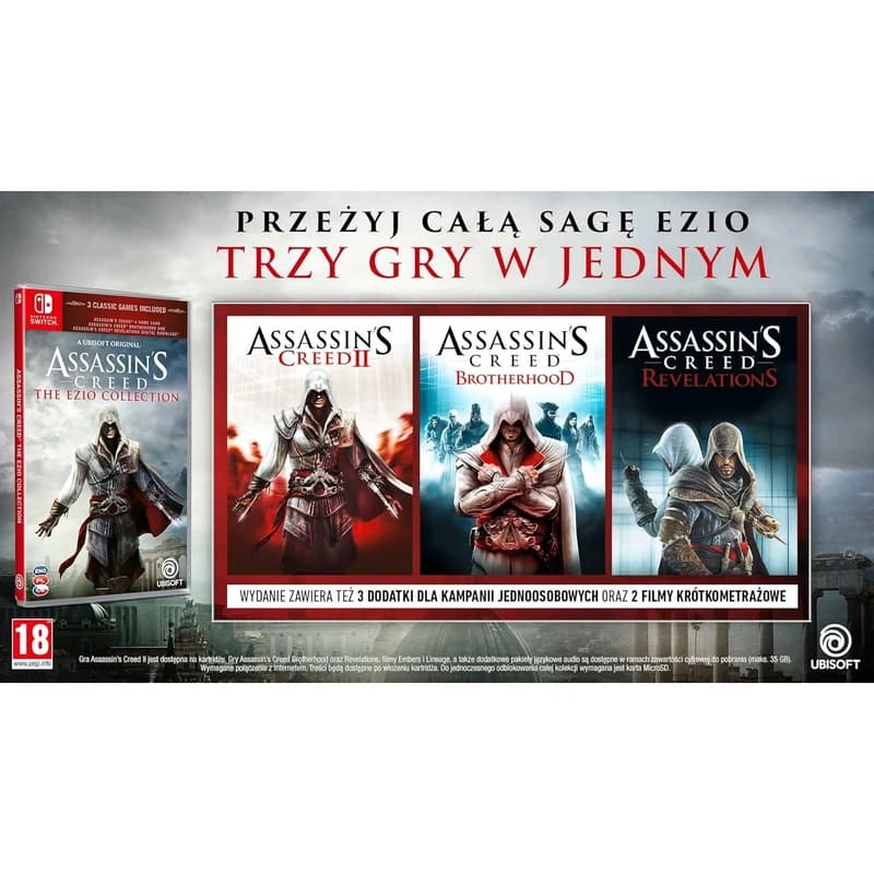 بازی Assassin’s Creed The Ezio Collection برای نینتندو سوییچ — تصویر ۴