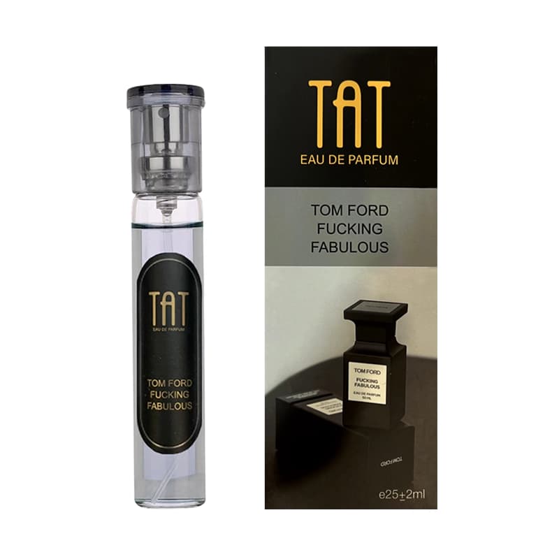 عطر جیبی مردانه تات مدل تام فورد TOM FORD FUCKING FABULOUS حجم 25 میلی لیتر