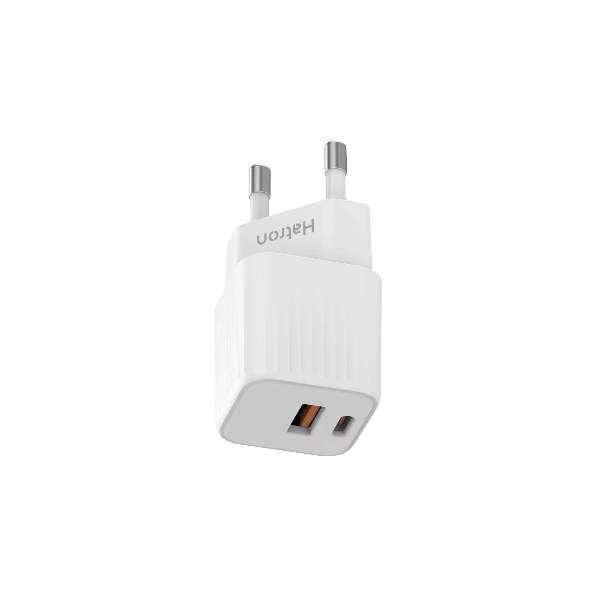 شارژر دیواری QC3.0/PD 20W هترون مدل HWC260GM — تصویر ۸