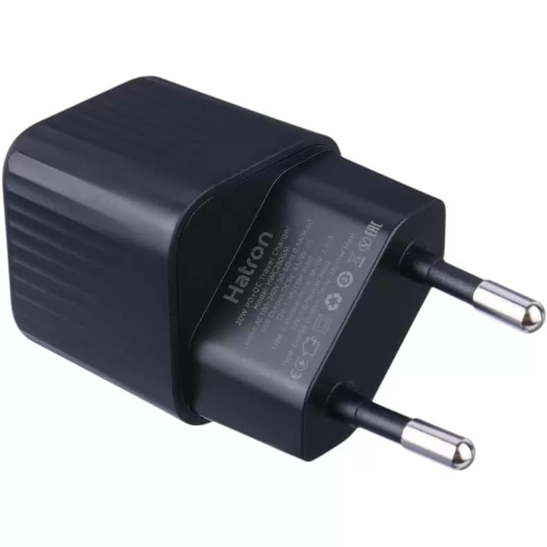 شارژر دیواری QC3.0/PD 20W هترون مدل HWC260GM — تصویر ۳