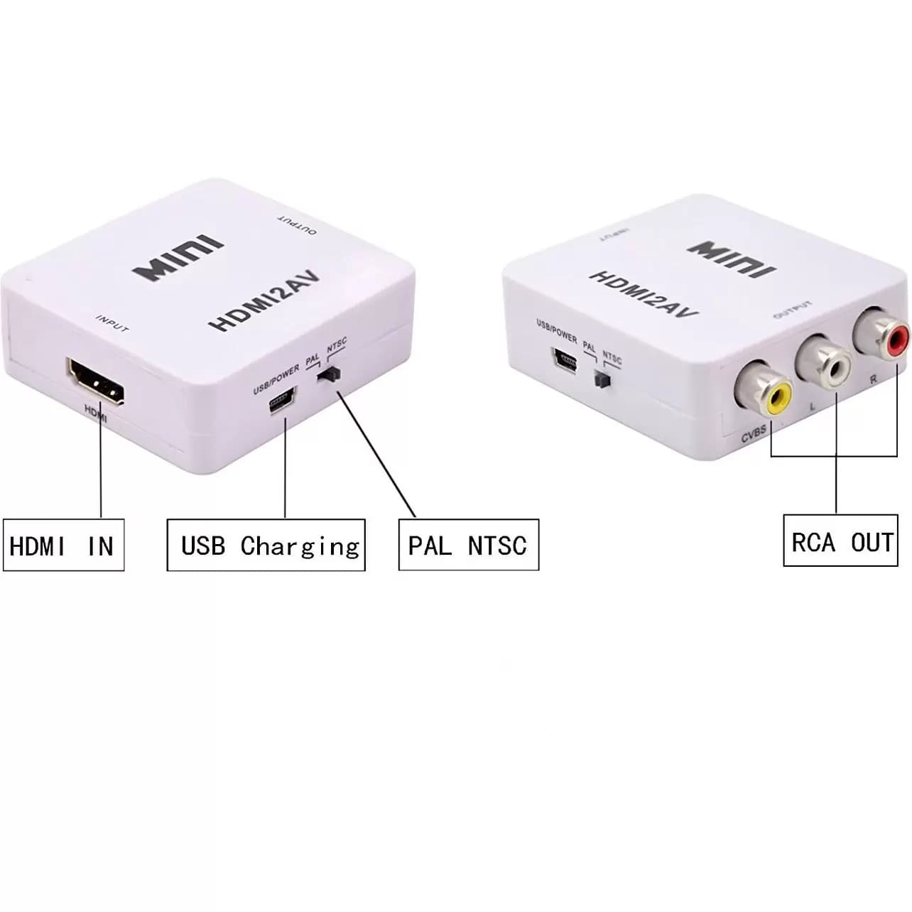 تبدیل HDMI به AV مینی برند ایکس نوا مدل X1010 — تصویر ۶