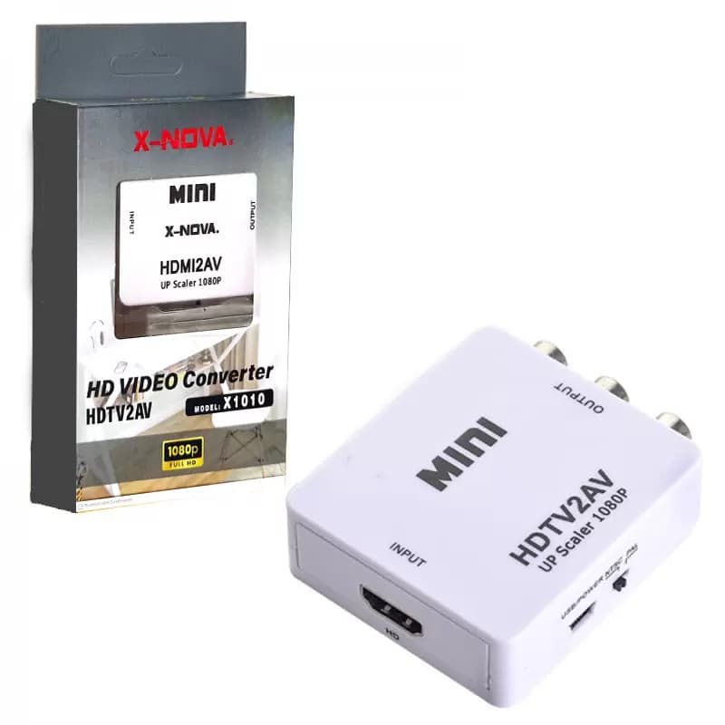 تبدیل HDMI به AV مینی برند ایکس نوا مدل X1010