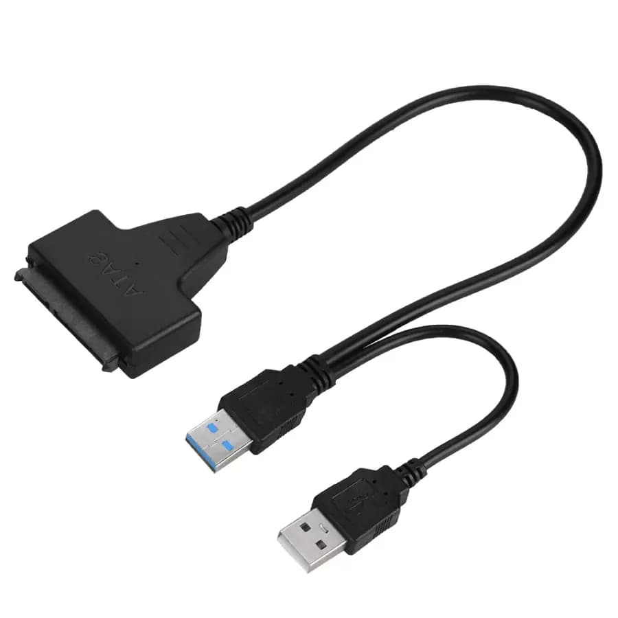 کابل تبدیل SATA به USB 3.0 مدل RXD-339U3 همراه پورت تامین برق — تصویر ۴
