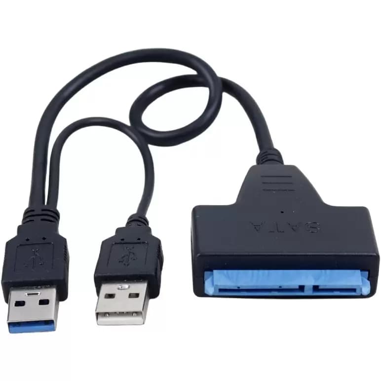 کابل تبدیل SATA به USB 3.0 مدل RXD-339U3 همراه پورت تامین برق — تصویر ۲