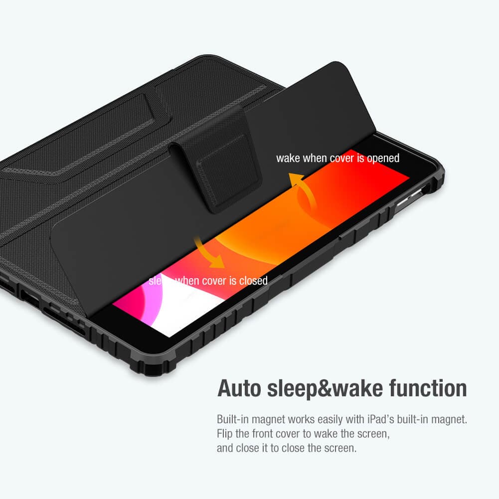 کیف آیپد iPad 10.2 2019/2020/2021 نیلکین Nillkin Bumper Leather Pro — تصویر ۹